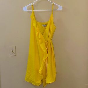 Size Small Bright Yellow Mini Dress